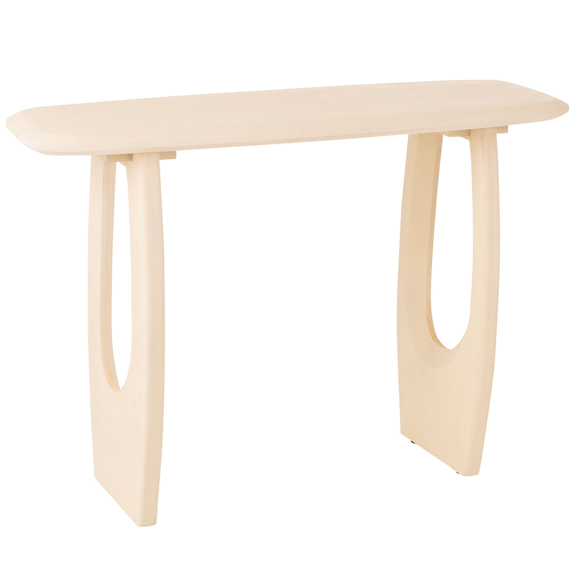 Console MARK bois de manguier Beige