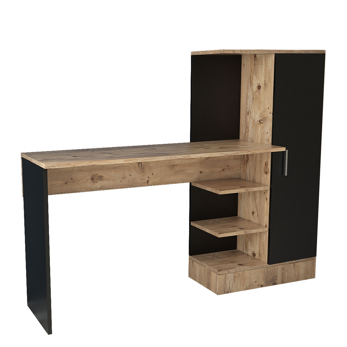 Bureau droit LUCCIA noir