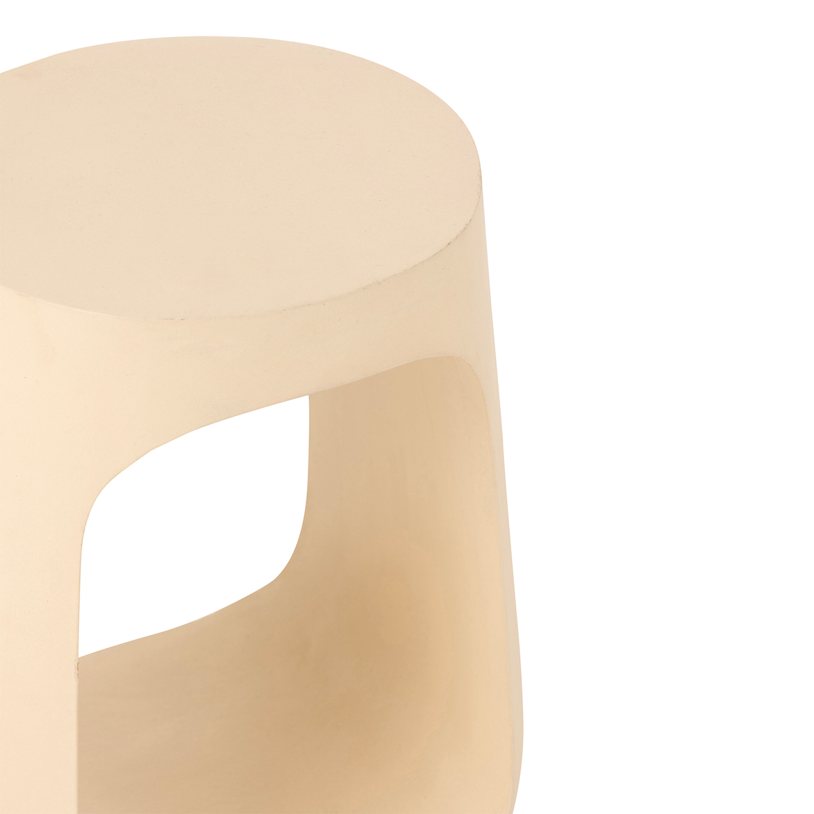 Table D'appoint POD bois de manguier beige by JLINE