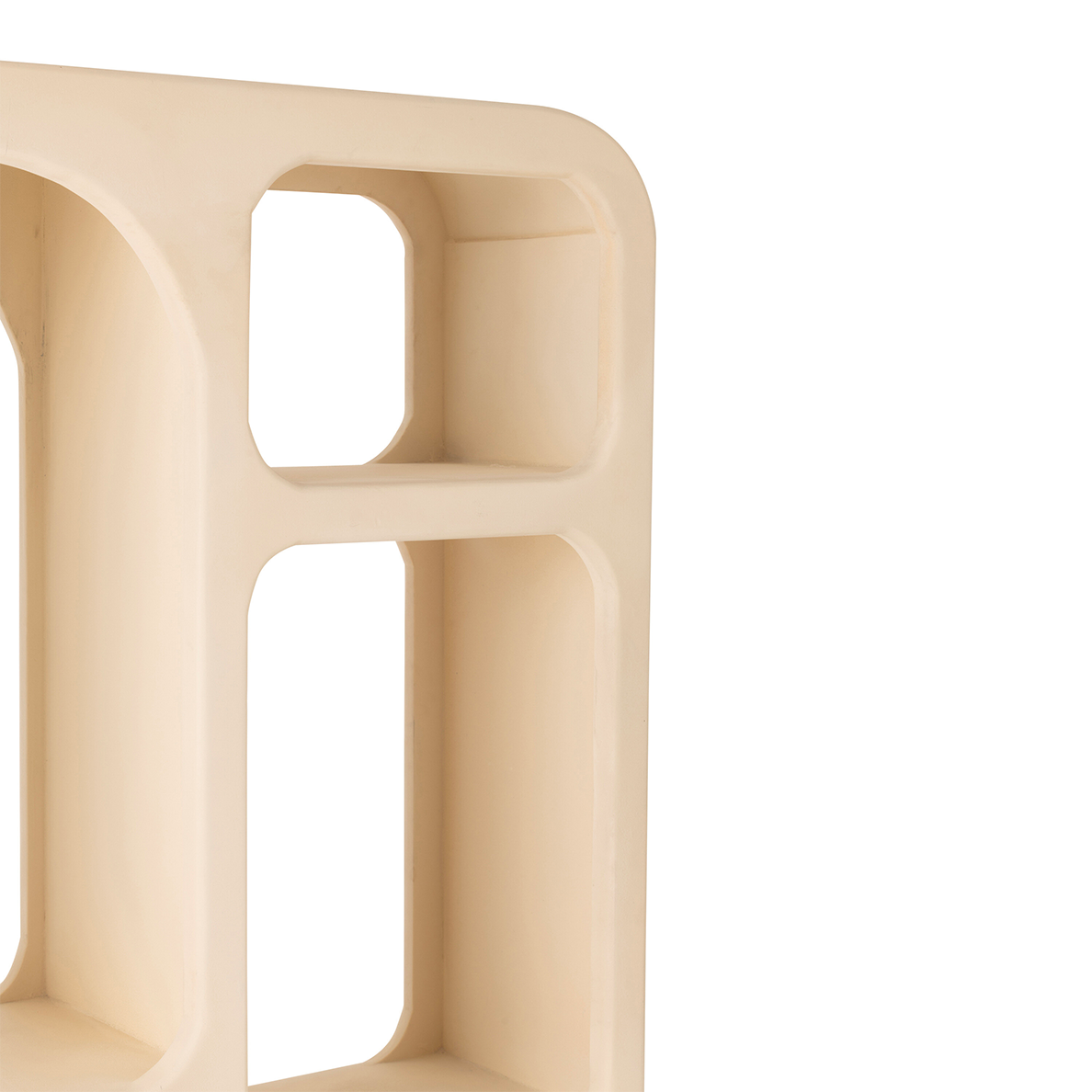 Etagere VOUTE en bois de manguier Beige