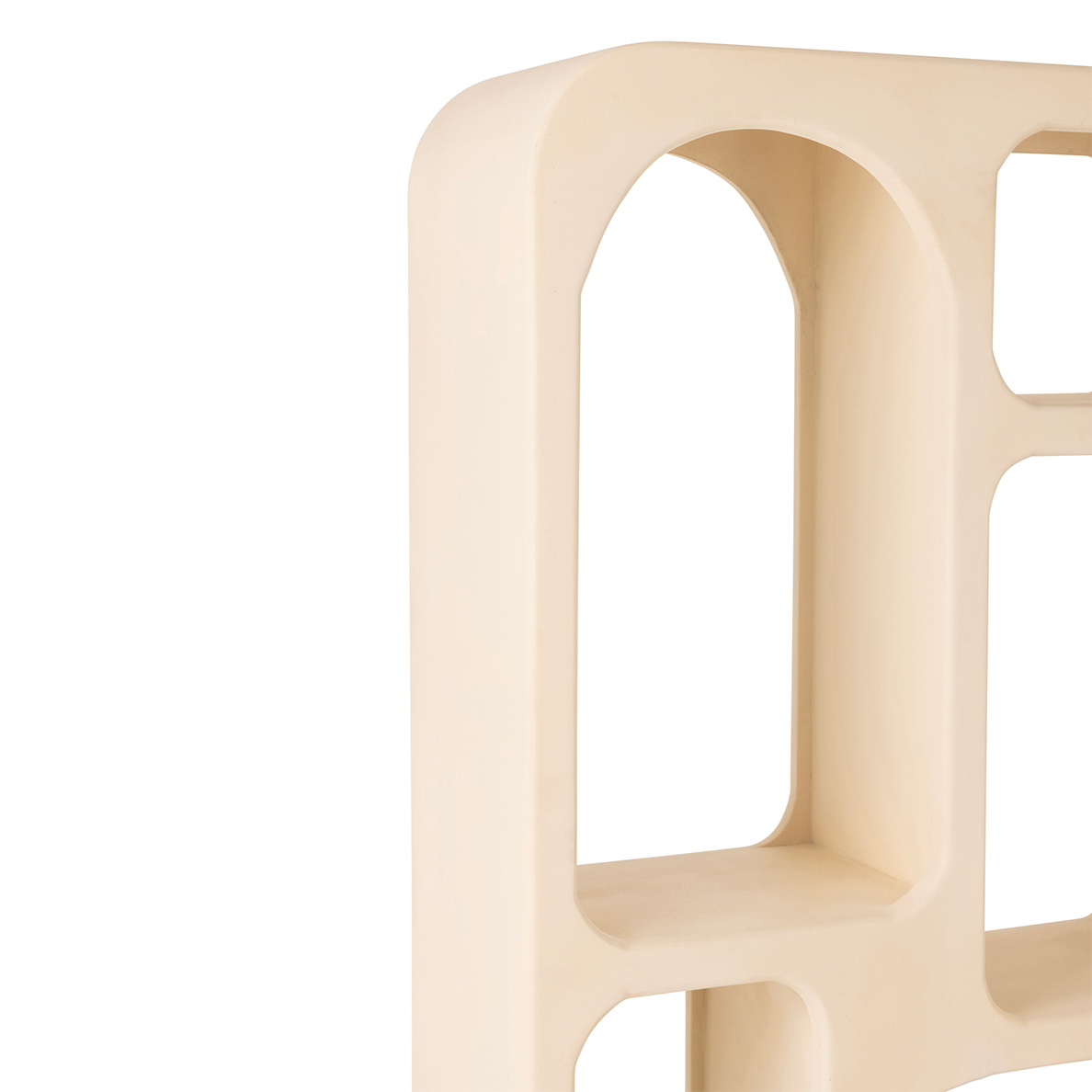 Etagere VOUTE en bois de manguier Beige