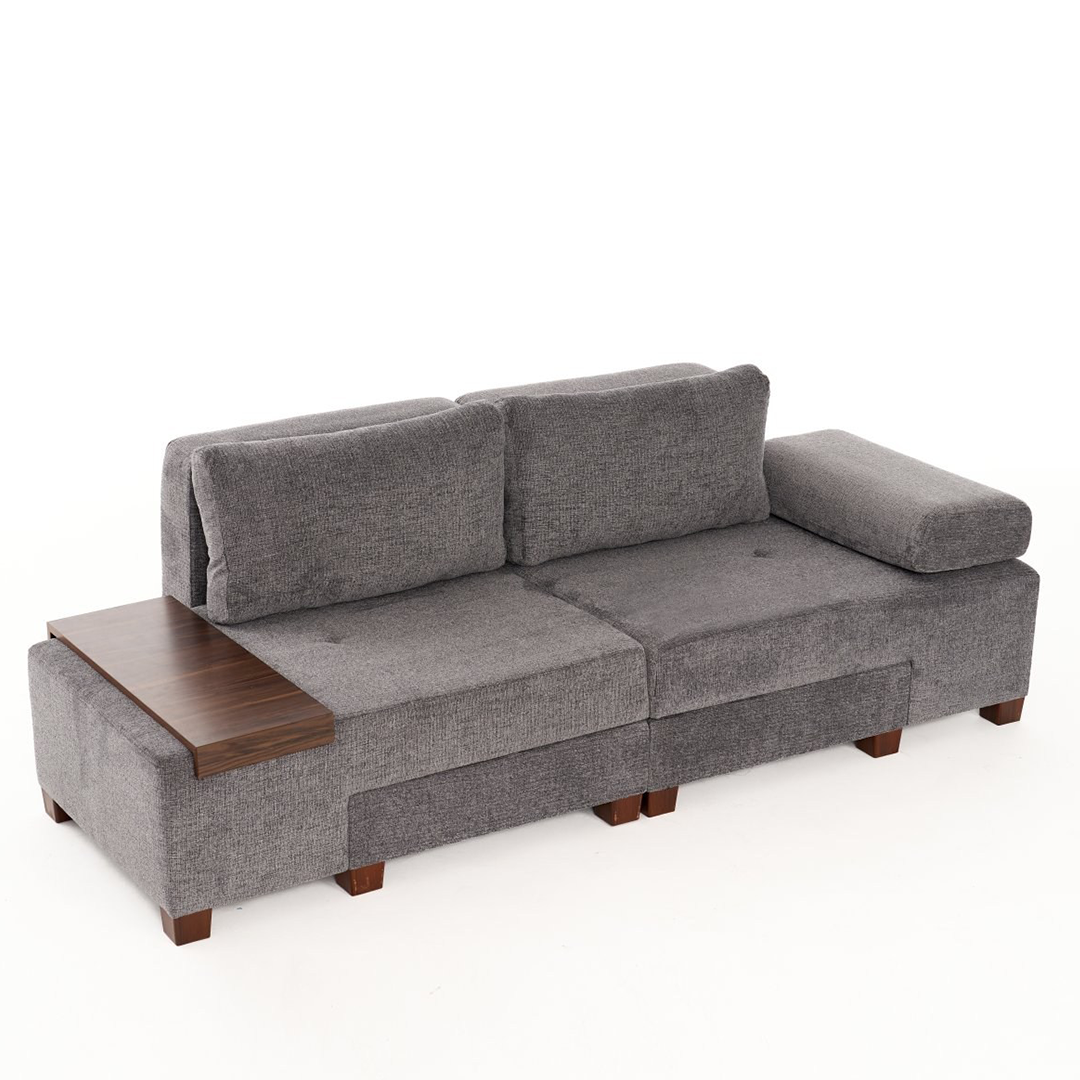 Canapé convertible BED gris