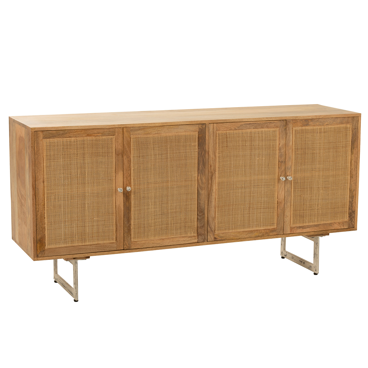 Commode RATTAN en bois de manguier naturel