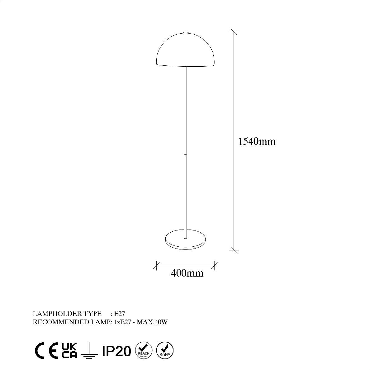 Lampadaire Linx