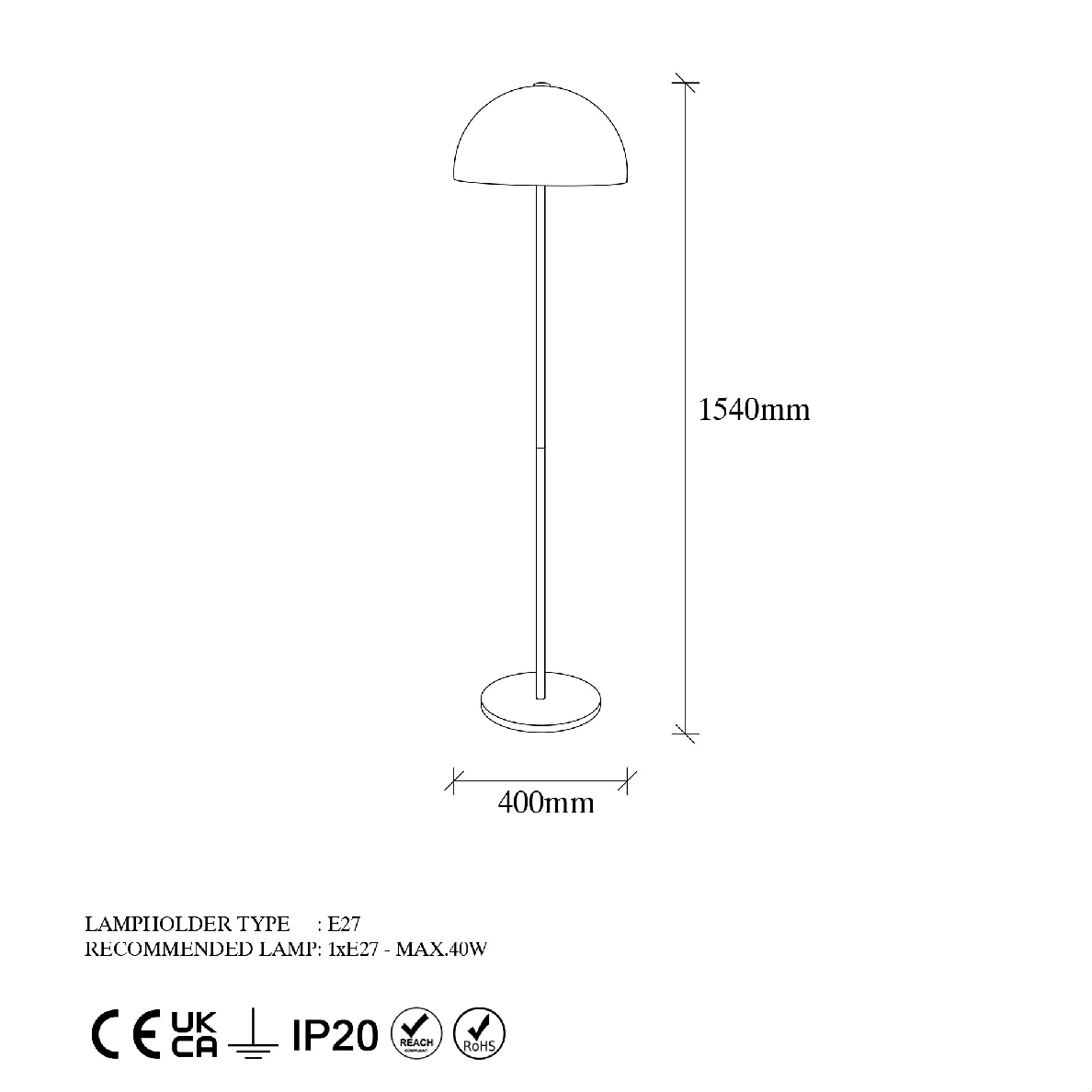 Lampadaire Mio