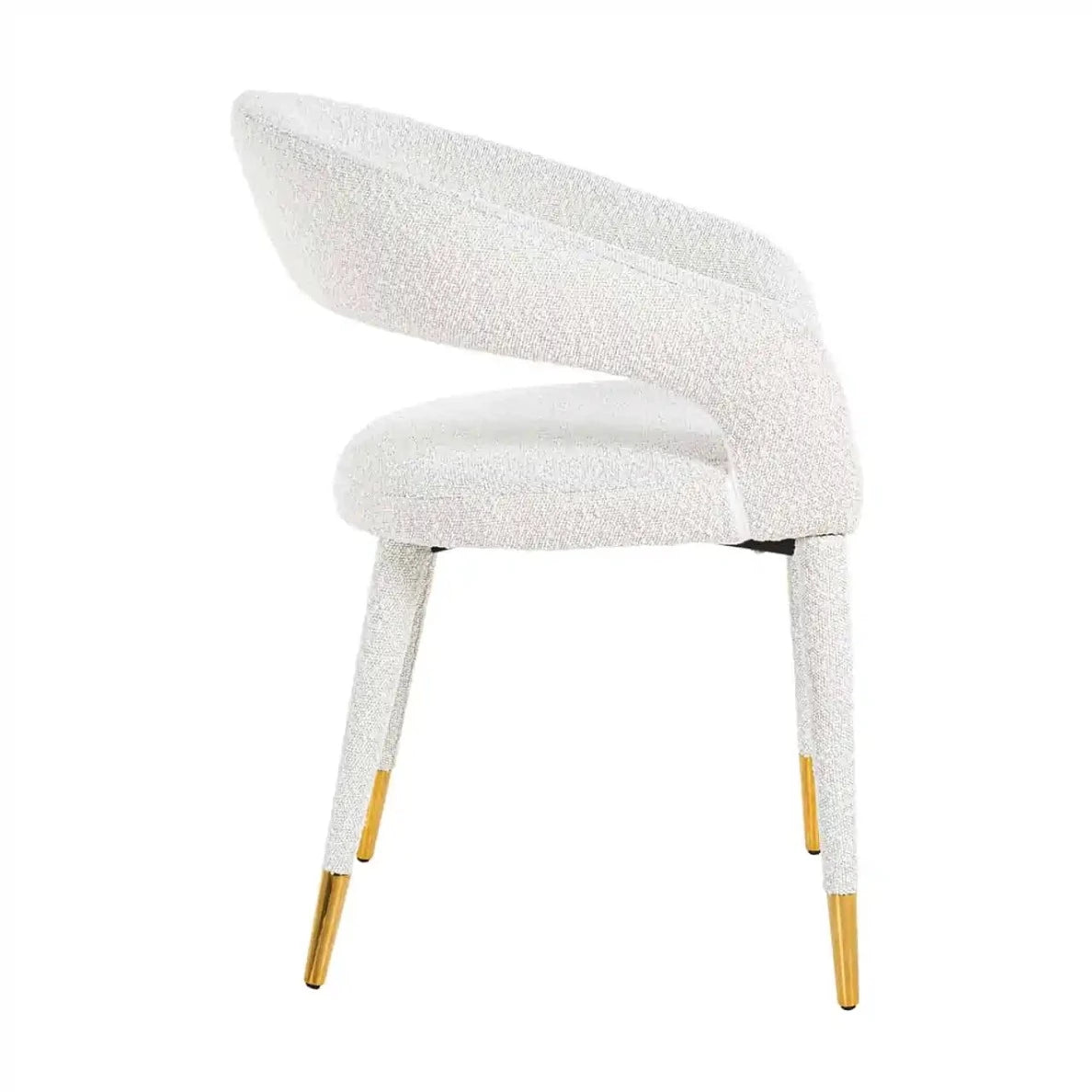 Chaise GIA tissu bouclette