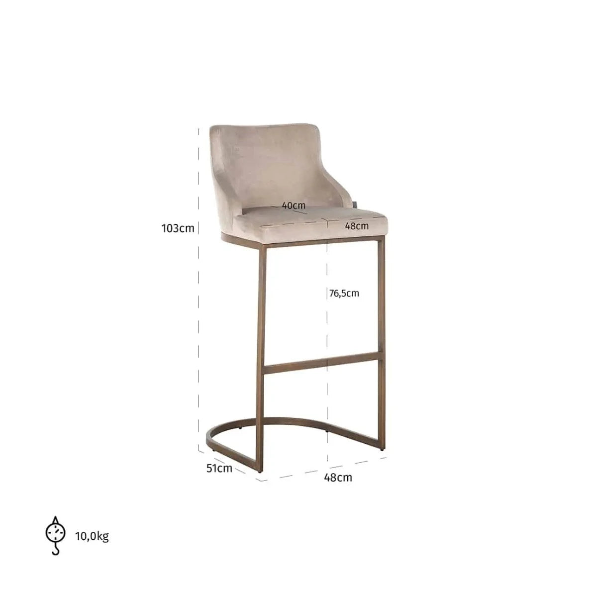 Tabouret BOLTON