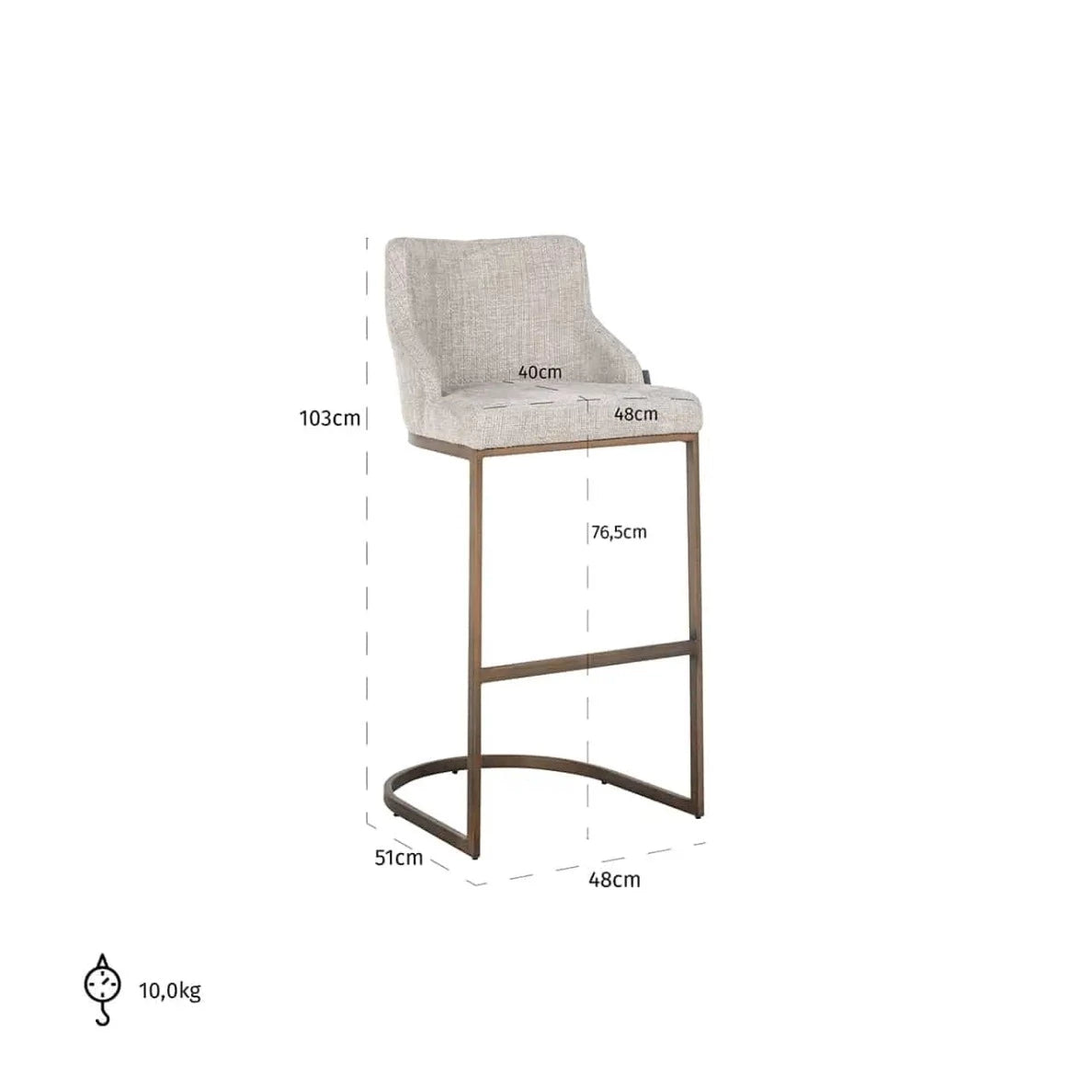 Tabouret BOLTON