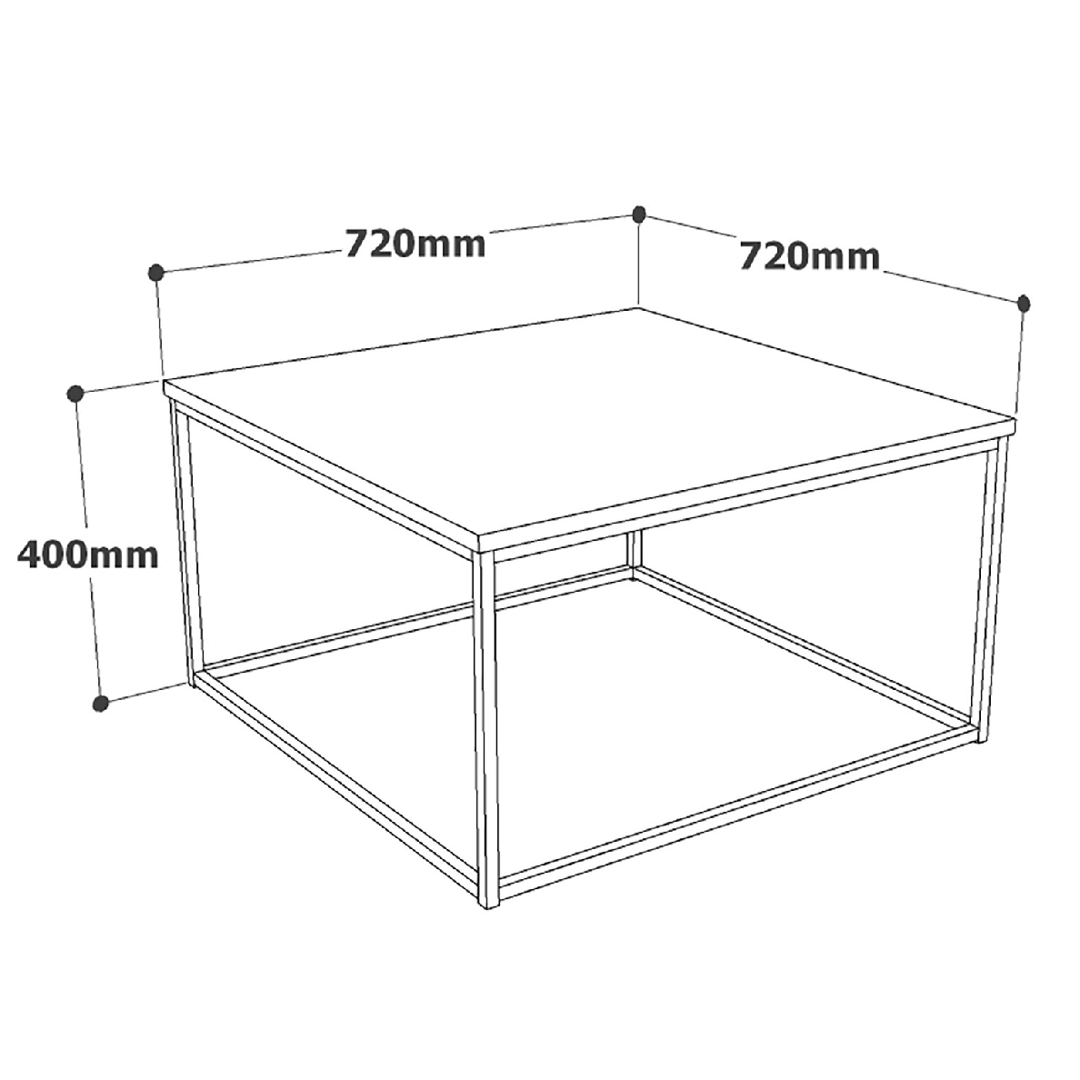 Table basse MARBRETI