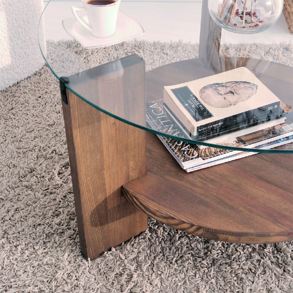 Table basse Verre