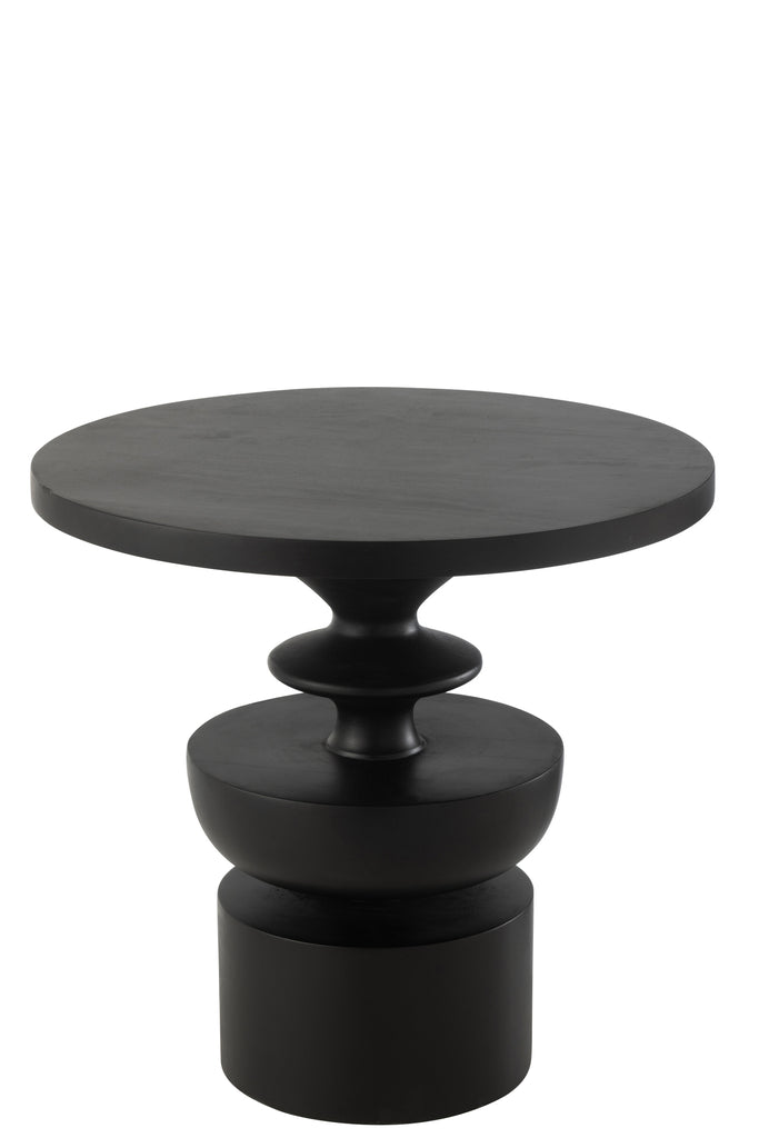 Table GOA Mango Wood Black