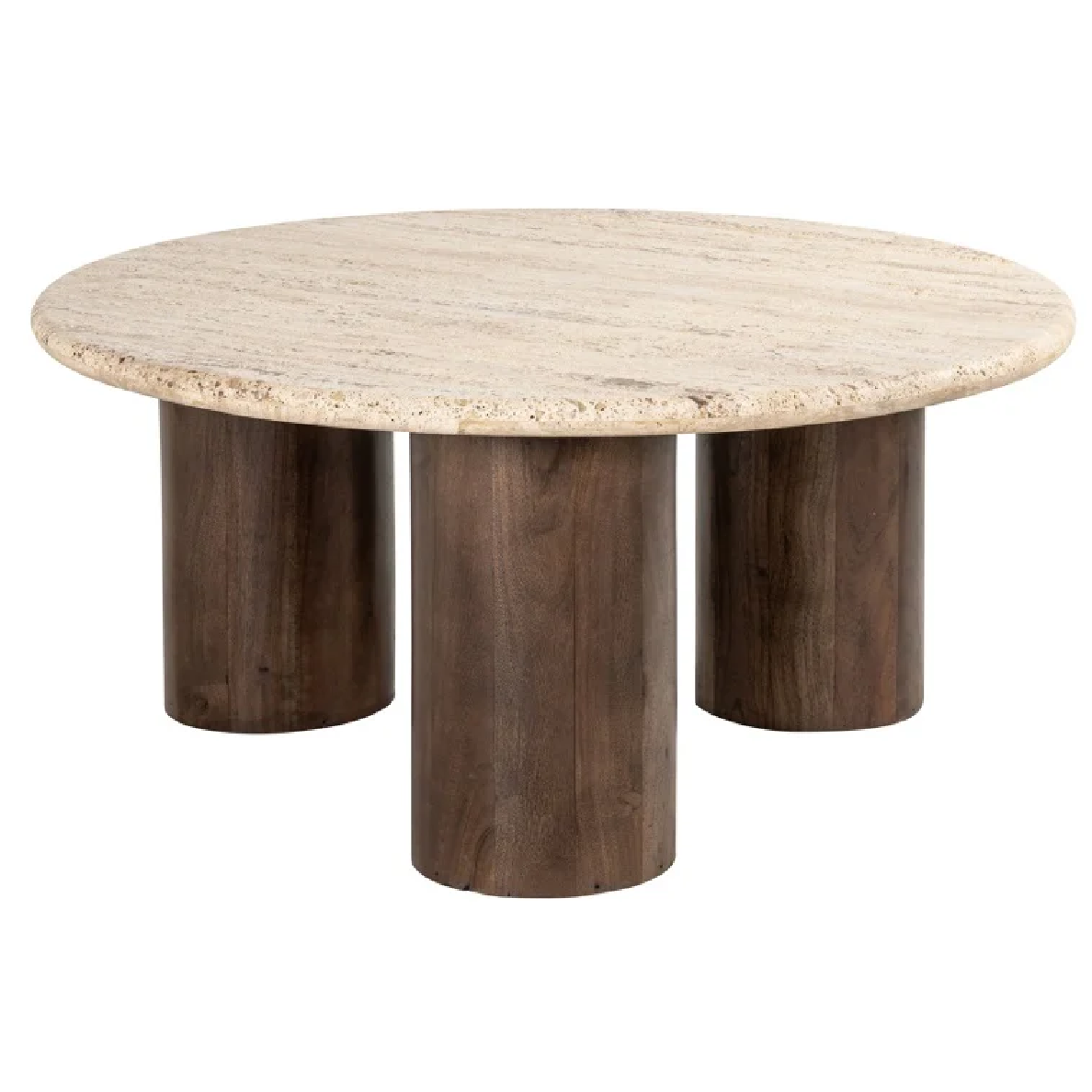 Table basse DOUGLAS en travertin